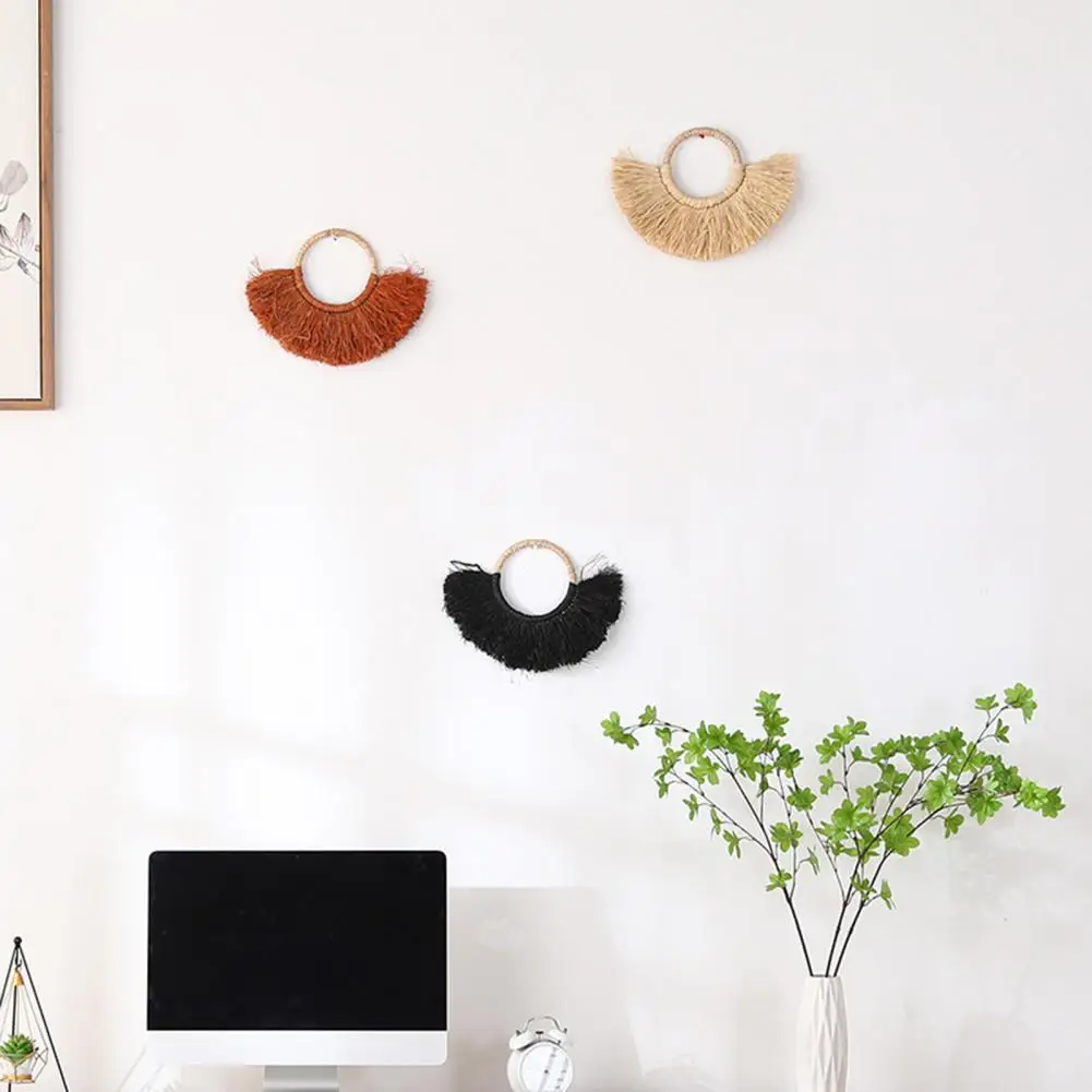 

Креативный соломенный орнамент без запаха компактный многоцветный скандинавский стиль соломенный художественный кулон настенный декоративный