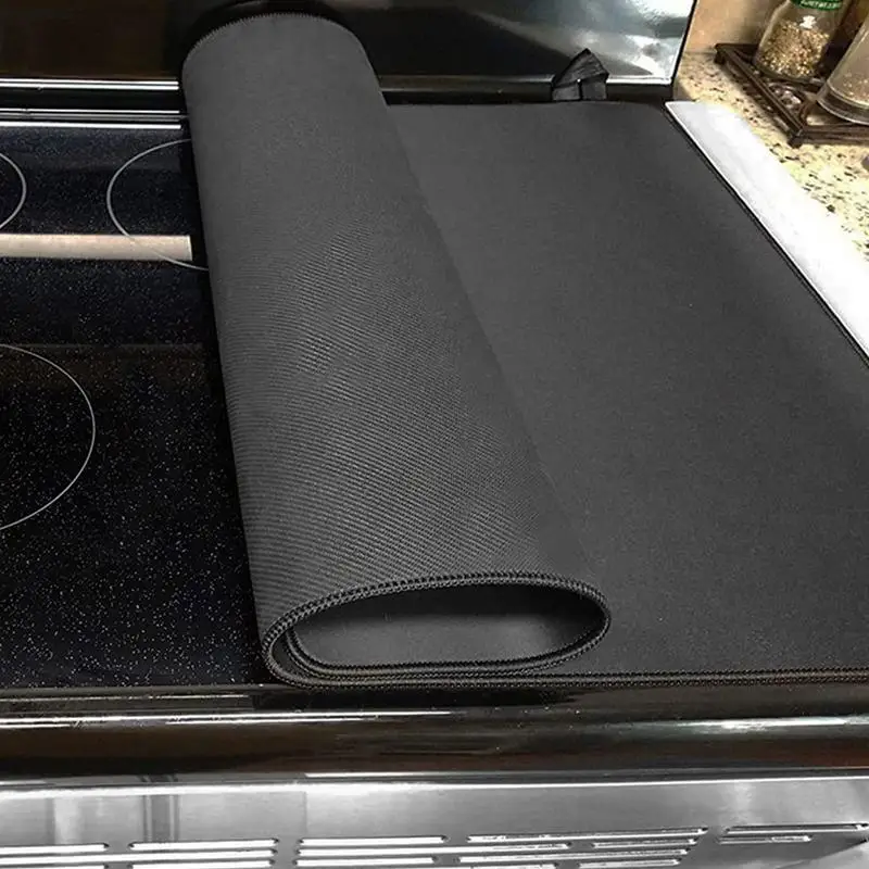

Electric Stove Protector Mat Induction Cooker Protection Pad Non-Slip Stove Covers For Electric Stove Top Non-Slip Kitchen Tools