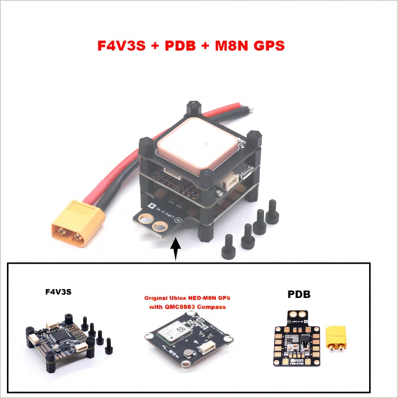ตัวเลือกสินค้า Drone Racing Controller FPV GPS Barometer - ควบคุมความแม่นยำสูง