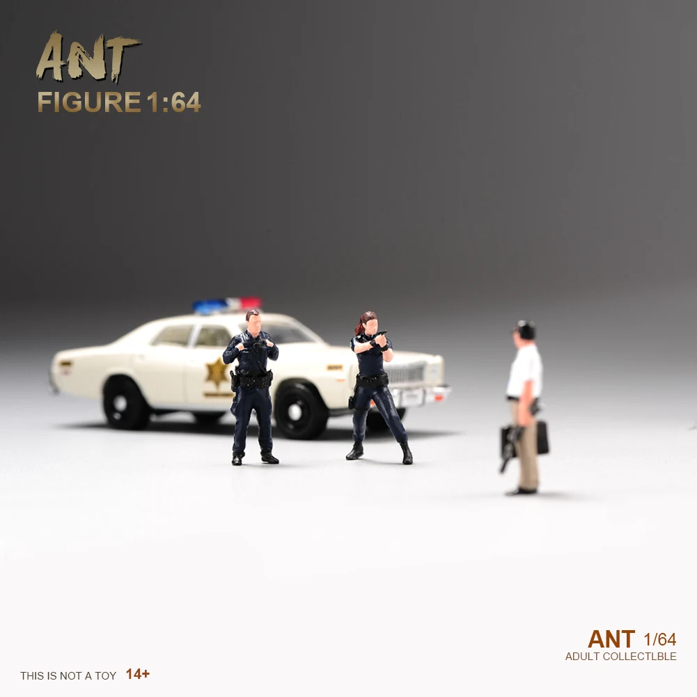 Miniatures 1/87 1/64 1/43 1/24 1/18 Male Female Figure Diorama Street Scene Sand Table Photography Props Model Toy for Cars image 2