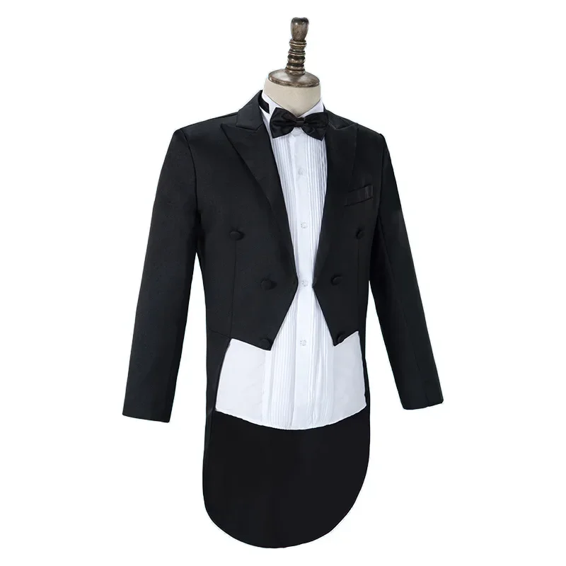 

Костюм Tailcoat мужской облегающий, костюм хора, сценическое платье для выступлений, волшебный Мужской комплект из двух предметов
