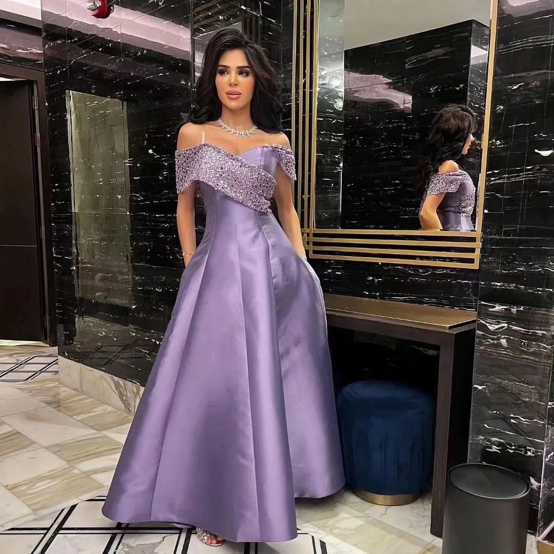 Koendye Daudi Saudi Arabia Prom Dresses Sequins Off Shoulder Zipper Back Vestidos De Graduación Women Evening Party Gowns koendye daudi saudi arabia prom dresses sequins off shoulder zipper back vestidos de graduación women evening party gowns