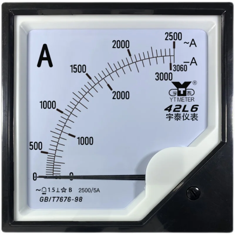 Customized 42L6 2500/5A 3060A Intermediate Frequency Ammeter Pointer Ammeter Ac Dc Acdc 120 112