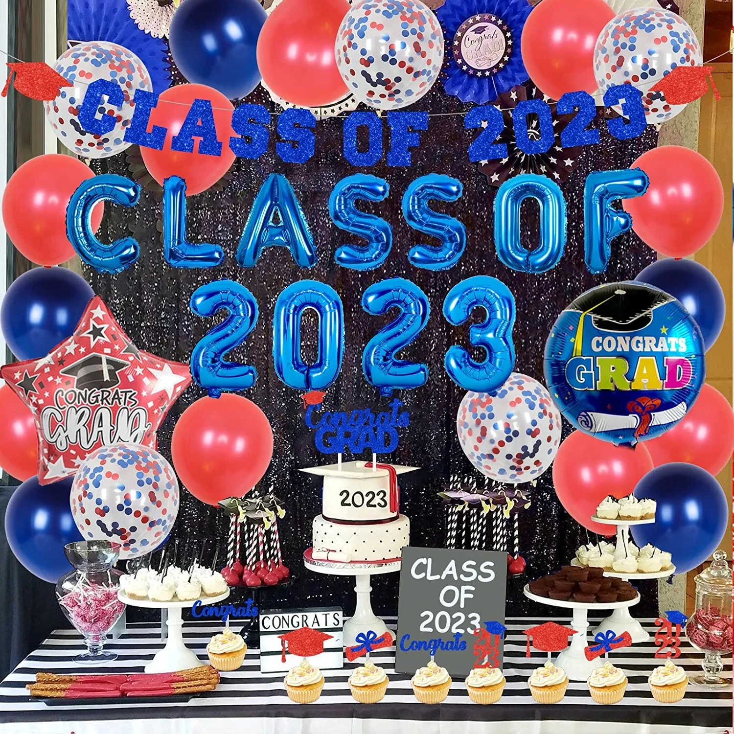 2023 Graduation Decorations, LED Marquee Light up Letters, “PROM