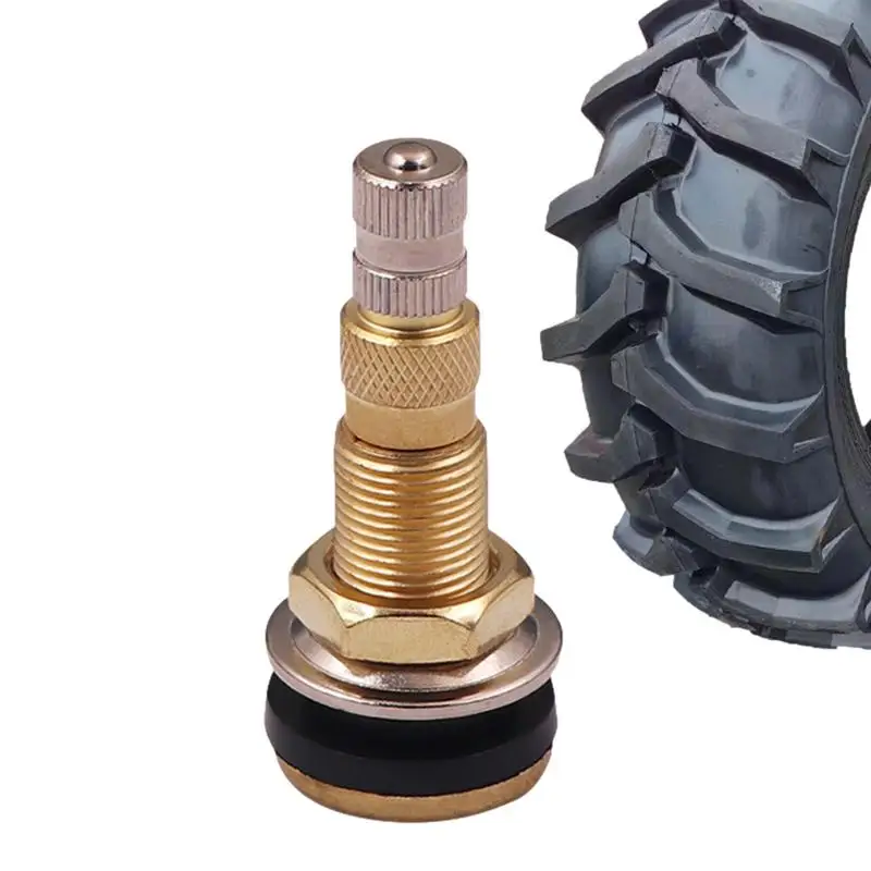 Tubeless Valve Stem Brass TR618A Agriculture Valve Stem Tire Tools Tire Valves Tire Stem Tire Valve Stem Caps for Tractor Use