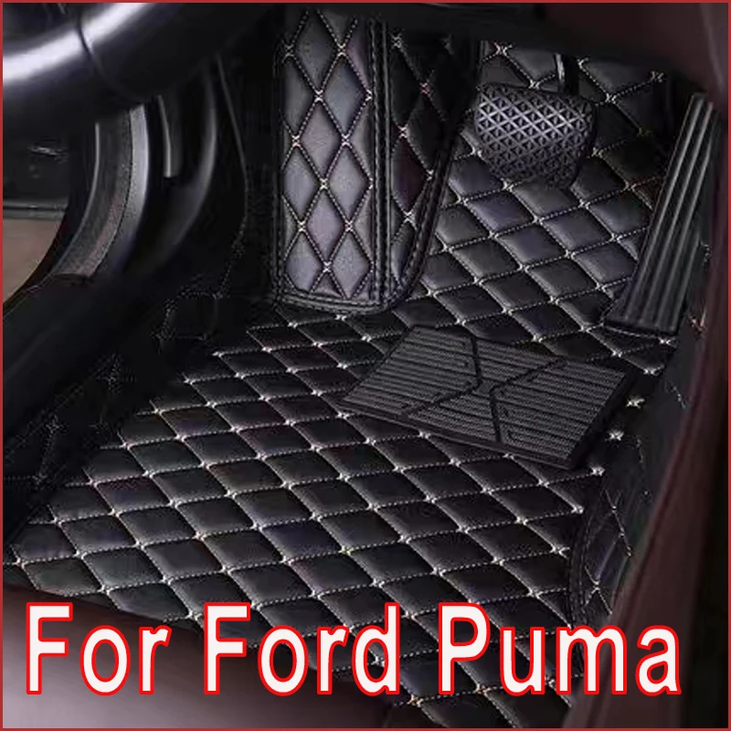 Tappetini Auto Per Ford Puma 2020 ~ 2022 Cuscinetti Anti-Sporco Tappetino Impermeabile Accessori Para Auto Riduce Attrito Accessori Auto