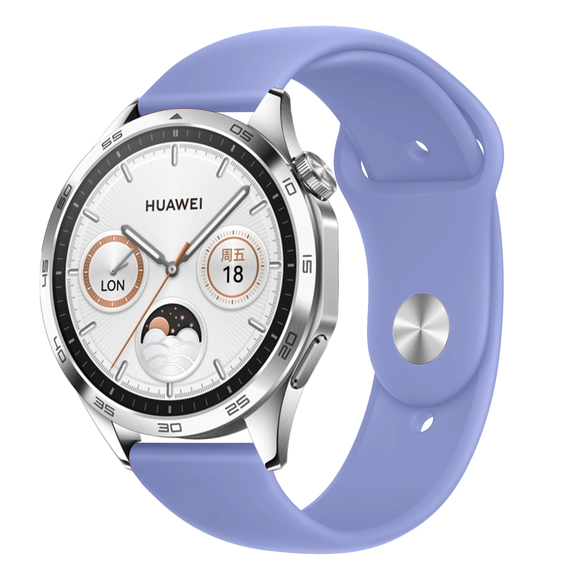 Premium Silicone Watch Band - Compatible with Various Smartwatches, 20mm/22mm