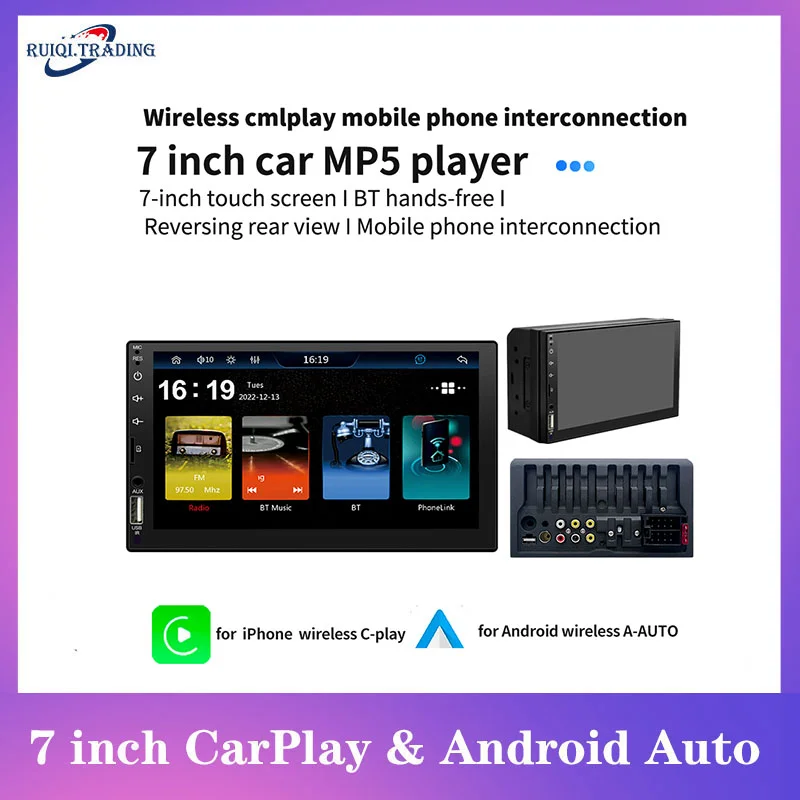 

CarPlay Auto Car Radio GPS Multimedia Player 2 DIN Universal Multimedia Video Player Car Stereo Reversing Image Carplay Screen