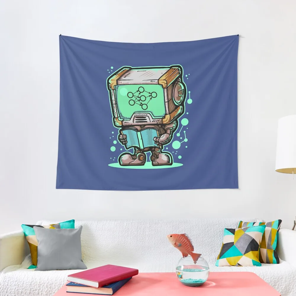 

Machine Learning Robot Tapestry Christmas Decoration Decor For Bedroom Aesthetic Room Decors