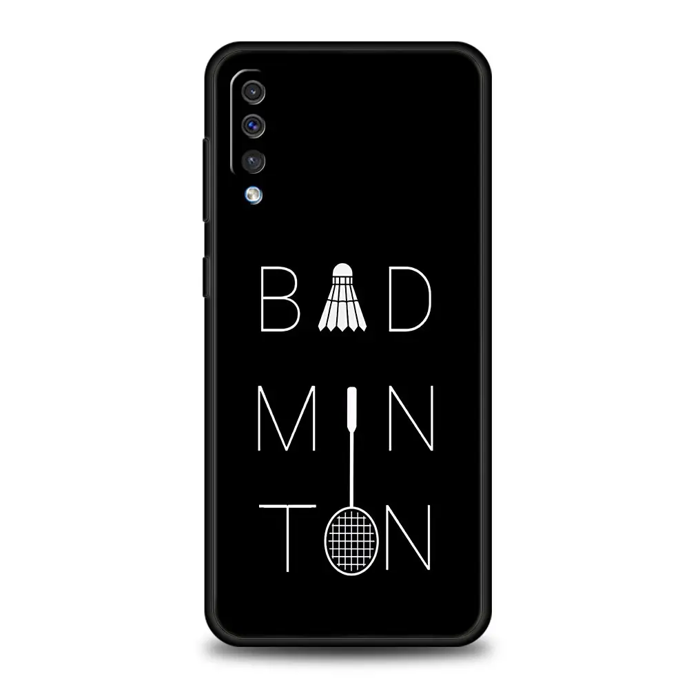 Badminton-Themed Protective Phone Cover