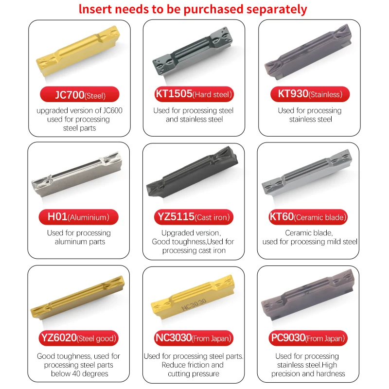 Grooving tool holder Full Series MGEHR1212 MGEHR1616 MGEHR MGEHR2525 Slotting Turning Tool for Carbide Grooving Insert MGMN