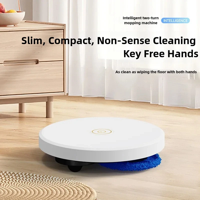 4000Pa Smart Sweeping Robot Double-turn Silent Vacuum Cleaner Sweep Mop Brush 3-in-1 Multi-function Home Cleaning Machine 2