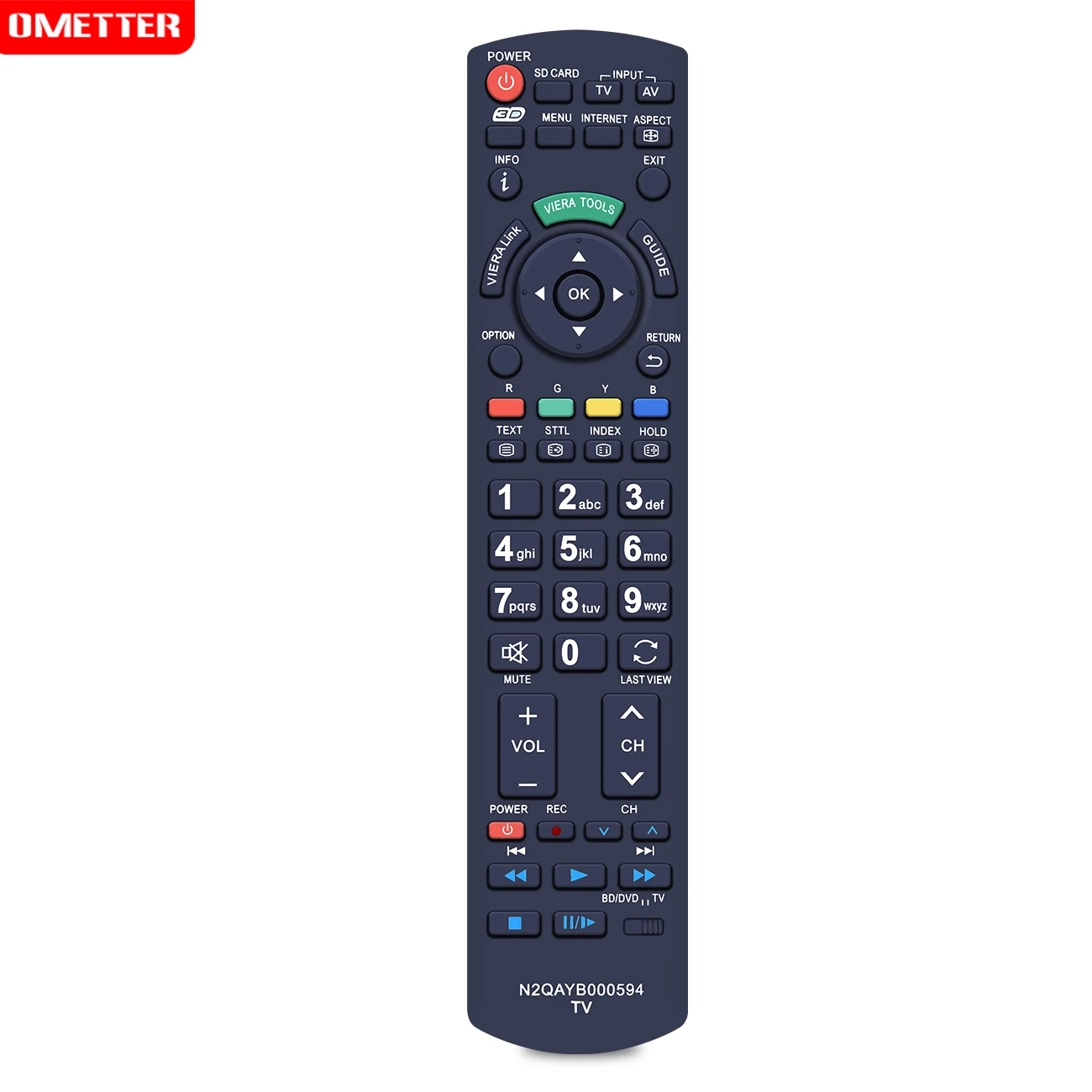 Panasonic パナソニックCATVリモコンN2QAYB000628ケーブル（通販