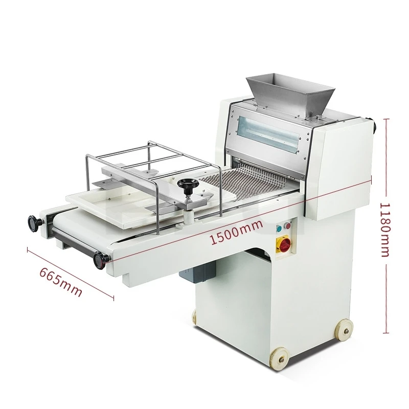 Commercial Bakery A Formadora De Pan Mini Long Loaf Toast Bread Dough Moulder Molder Moulding Making Bread Moulder Machine 2