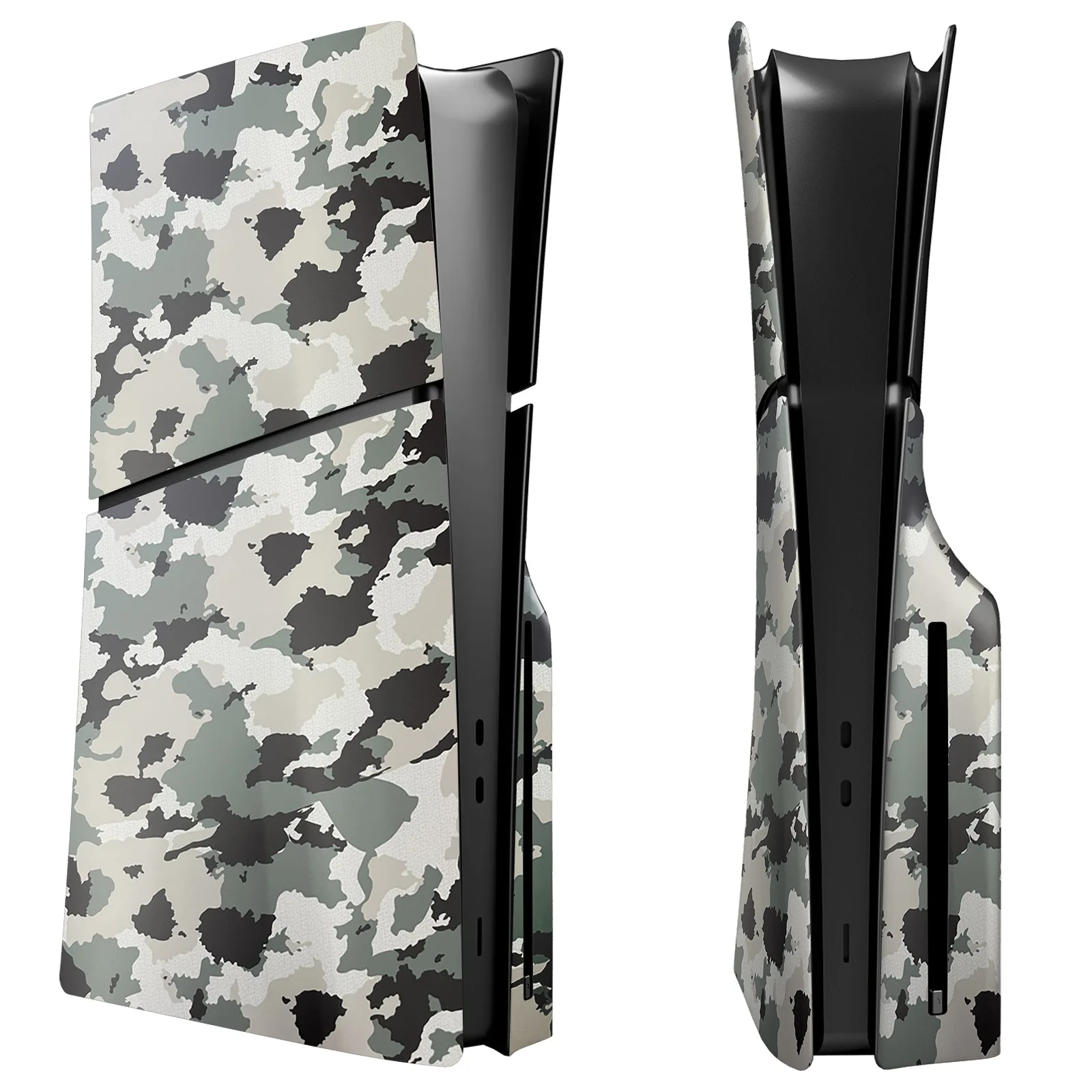 Camouflage Top Abs Hard Case Sostituzione Piastre Facciali Pannello Guscio Protettivo Per Ps5 Slim Disc Edition Playstation 5 Slim Console