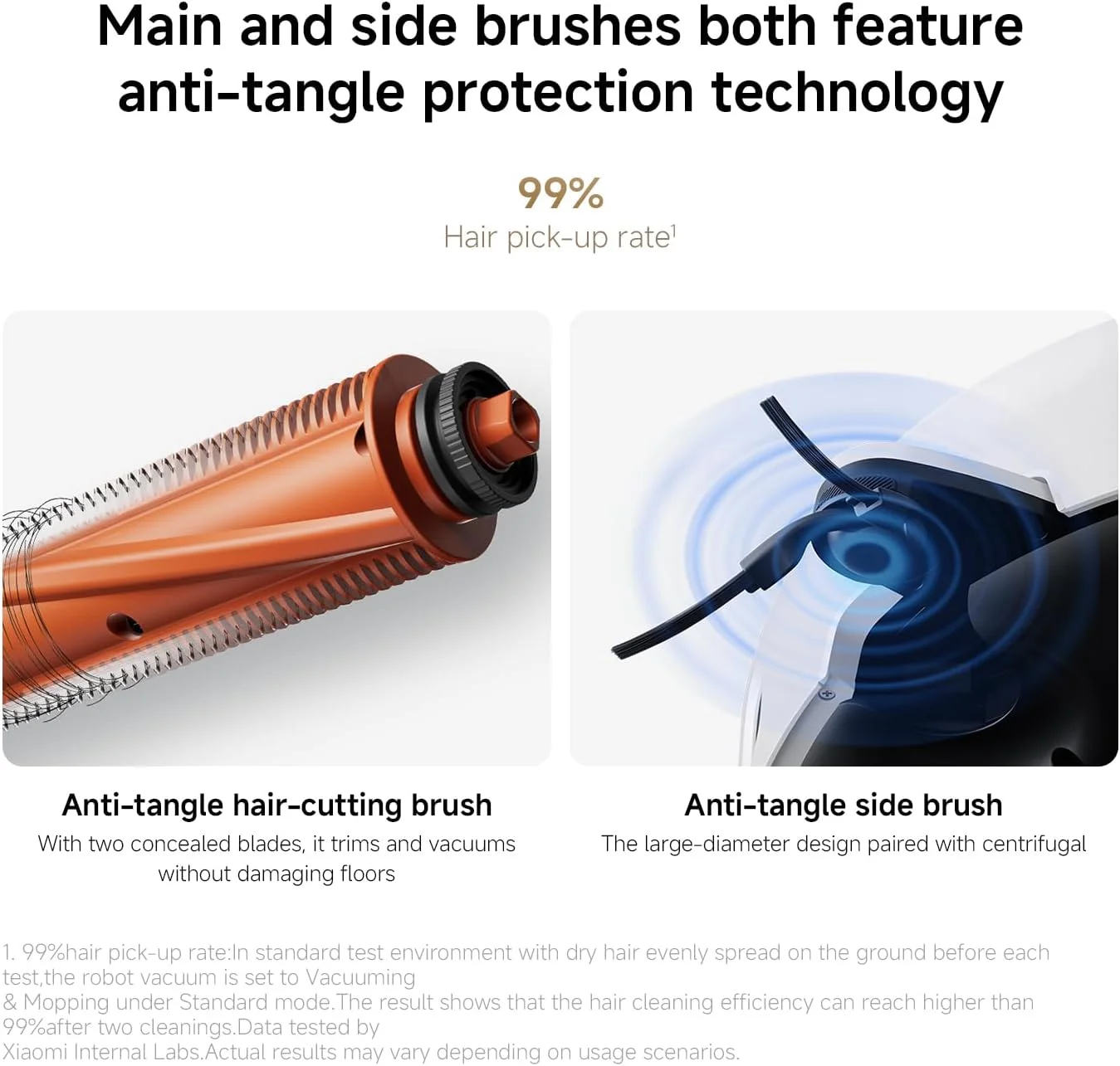 مكنسة روبوت شاومي شفط قوي