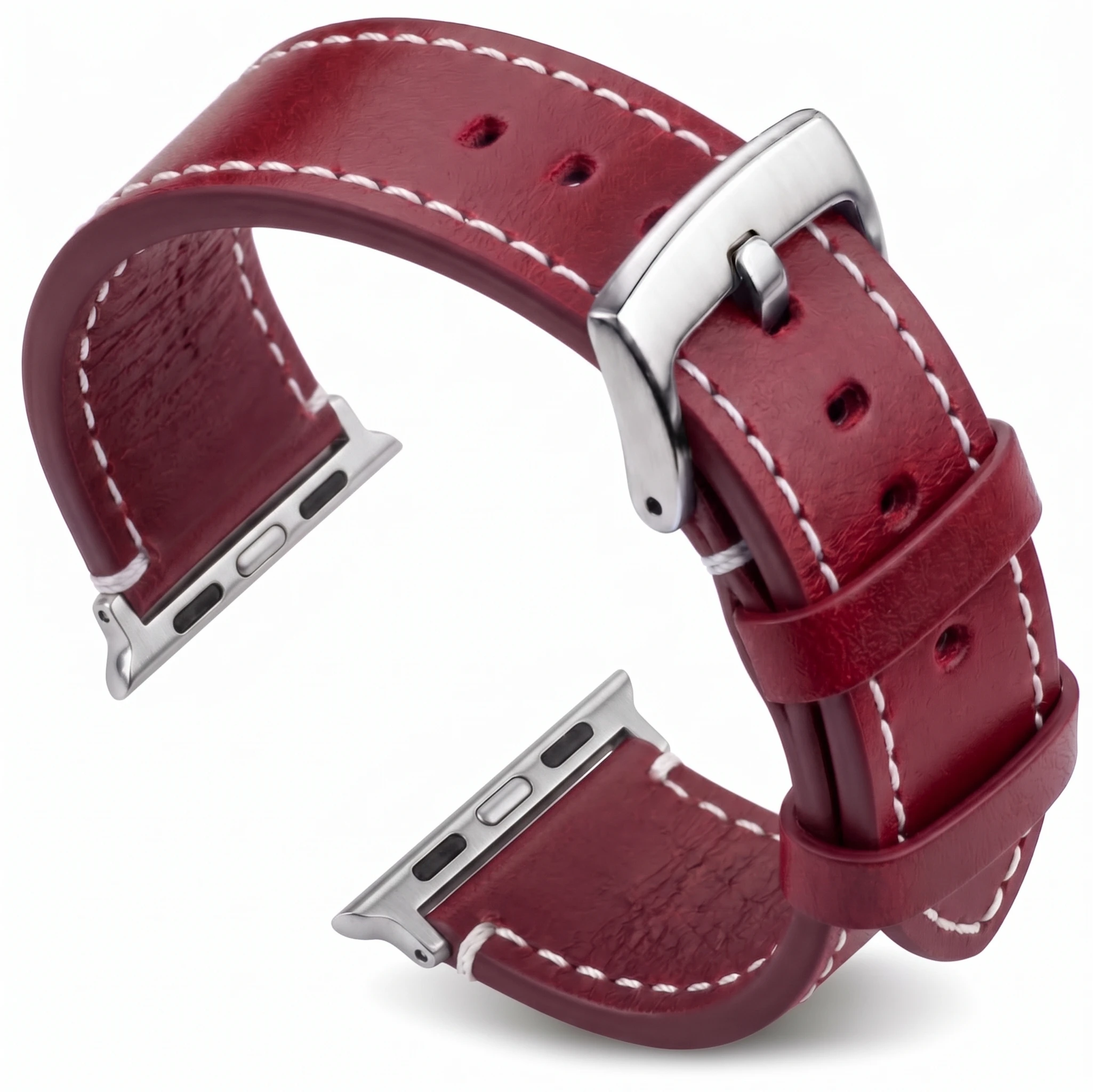 Elegant Genuine Leather Watch Strap - Premium Watchband
