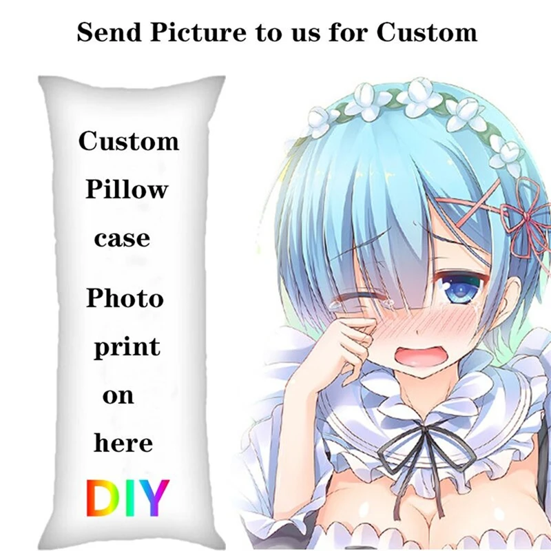 

Наволочка «сделай сам» 50x150 см, оригинальная подушка для тела из Аниме Dakimakura Чехол 60x180
