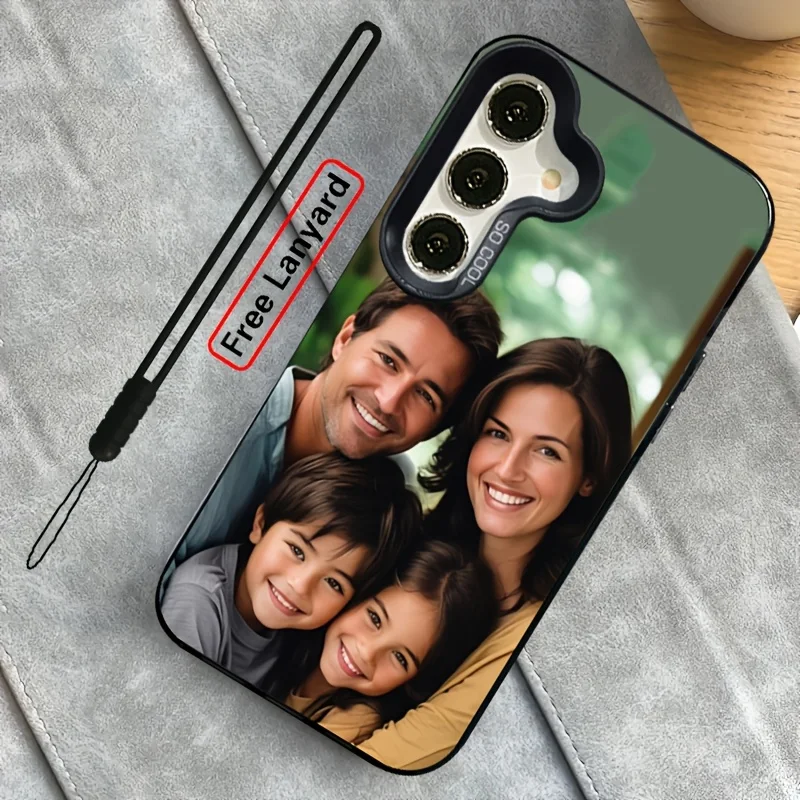 DIY Photo Customization Phone Lanyard Case