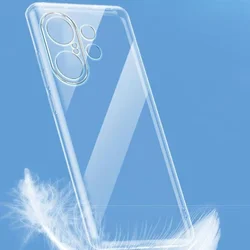 Slim Soft Transparent Silicone Phone Case - Ultra Thin TPU Clear Cover for Vivo S30 Pro Mini (Clear)