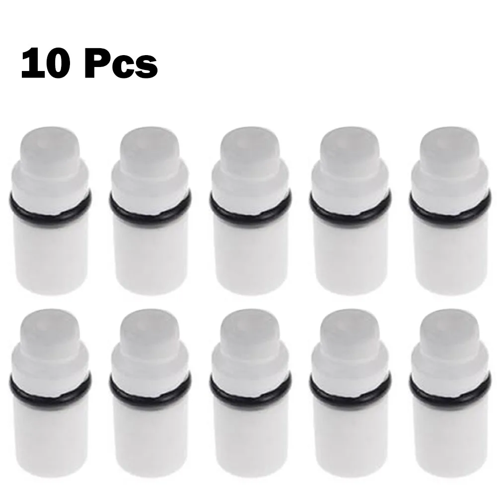 

10pcs Sandblaster Earthenware Nozzles Sandblast Tip Replacement For Rust Paint Dirt Remove Low Pressure Sand Blasting Machine