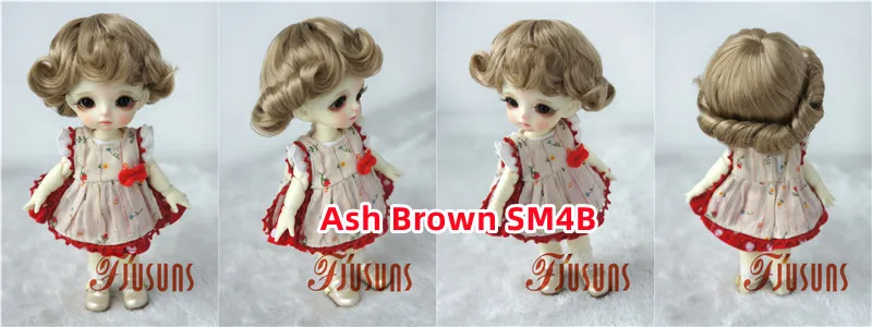 【JUSUNS】JD369 1/8 1/6 1/4 1/3 YOSD MSD SD DOD Unisex Cupid Curl Synthetic Mohair BJD Wig OB 6-7inch 7-8inch 8-9inch Doll Hair