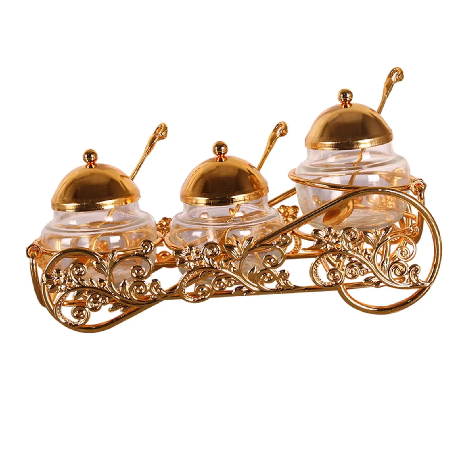 

Светильник роскошная коробка для приправ, контейнер для специй с крышкой, коробка для специй, сахарница для ресторана, кухни, домашней столовой