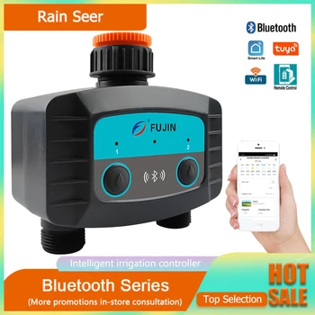 FUJIN irrigation WiFi Bluetooth minuterie d'eau bidirectionnelle irrigation de jardin électrovanne intelligente télécommande de téléphone sans fil 1