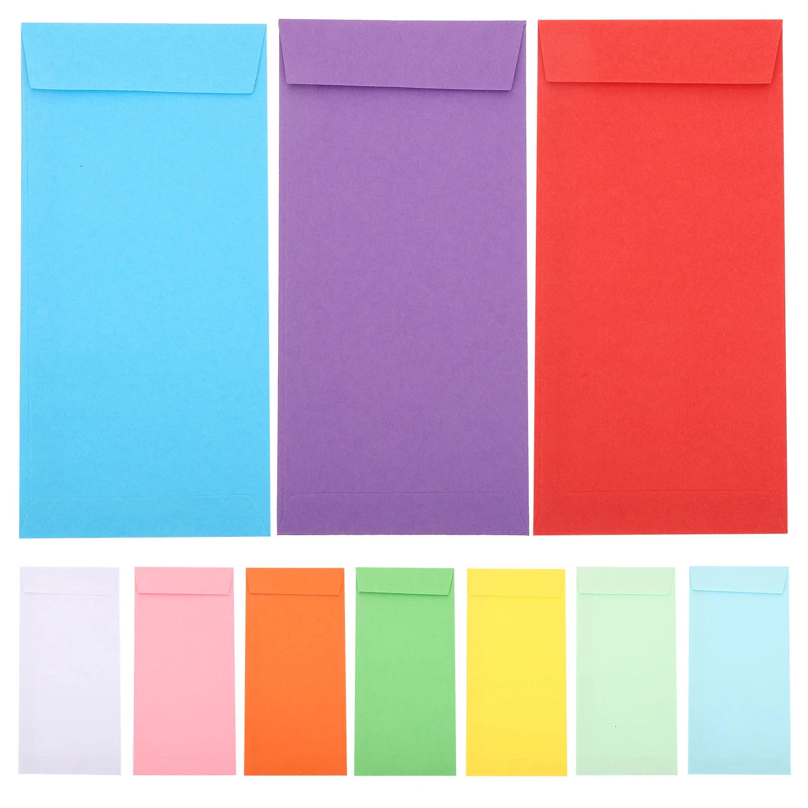 

120pcs Cash Envelopes Money Envelopes Budget Envelopes Colored Paper Envelopes