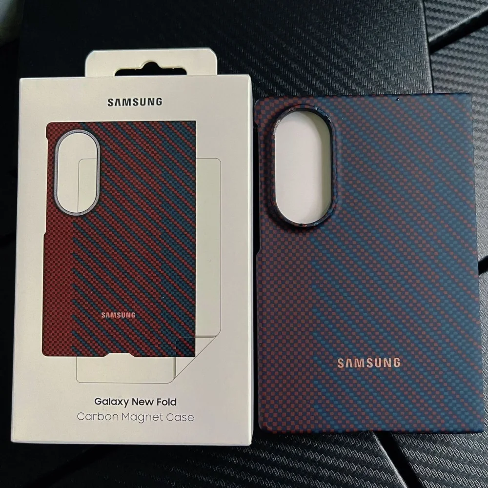 Ultra Slim Shockproof Carbon Fiber Magnetic Phone Case with Aramid Fiber Texture