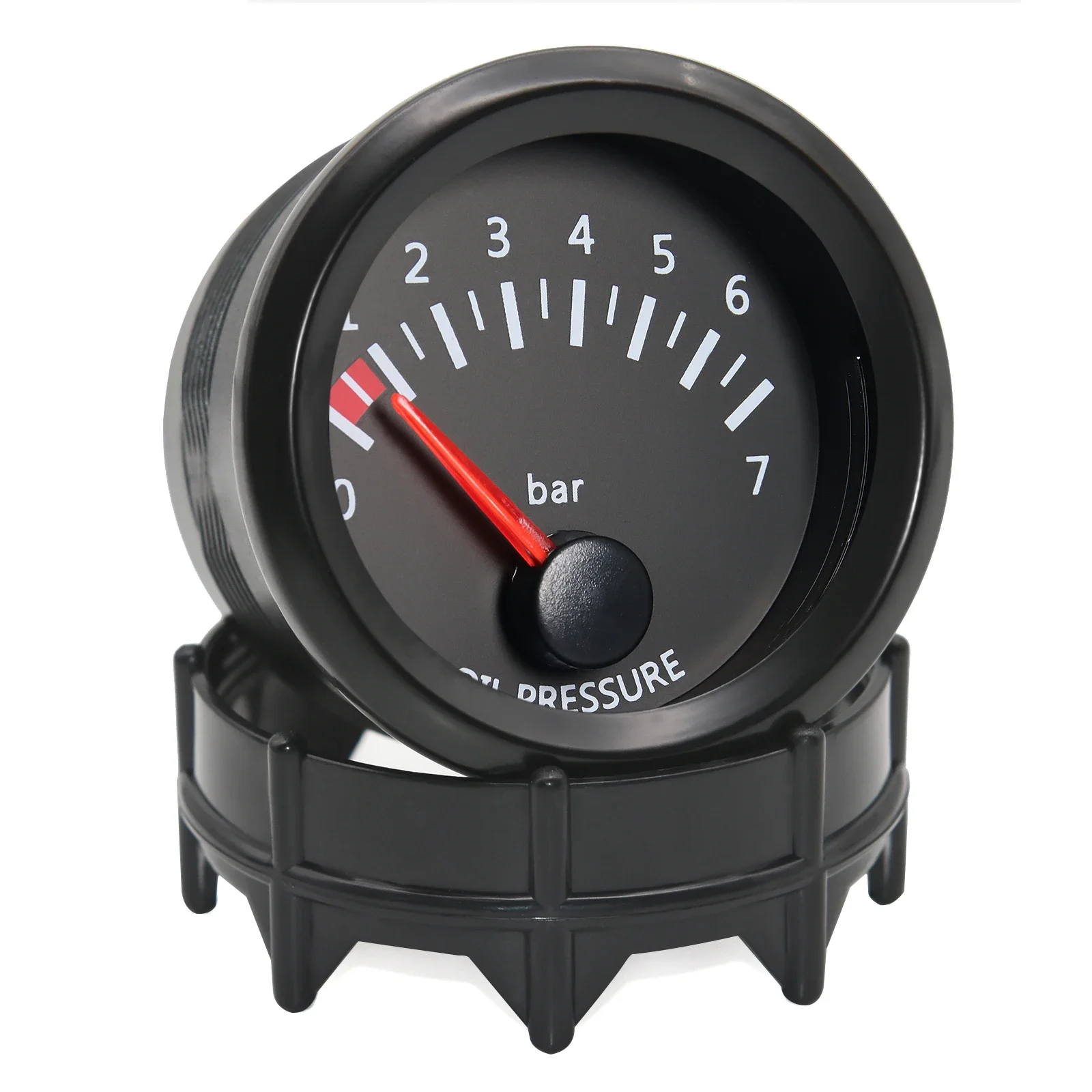 52mm Auto Öldruckmesser Sensoren Modifikation 0-7 BAR Öldruckmessgeräte für LKW Auto 12V Öldrucksensor M10x1 NPT1/8 – Detail 4