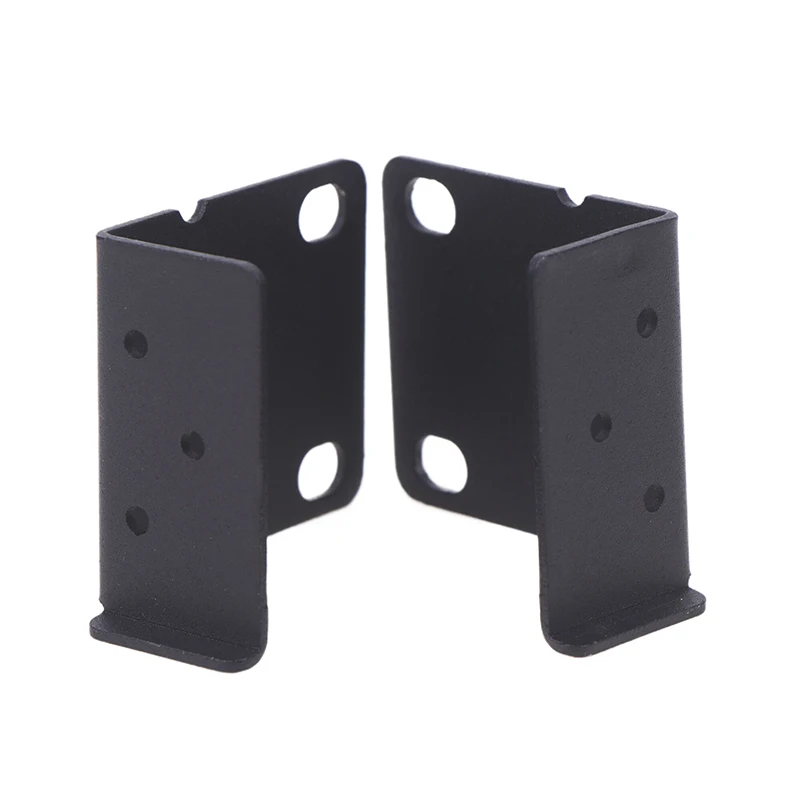 Hard Disk Video Recorder Hanging Headphone Rack Ears Bolts Rack Mount Bracket Kit For 1U/1.5U/2U NVR Network Video Recorder