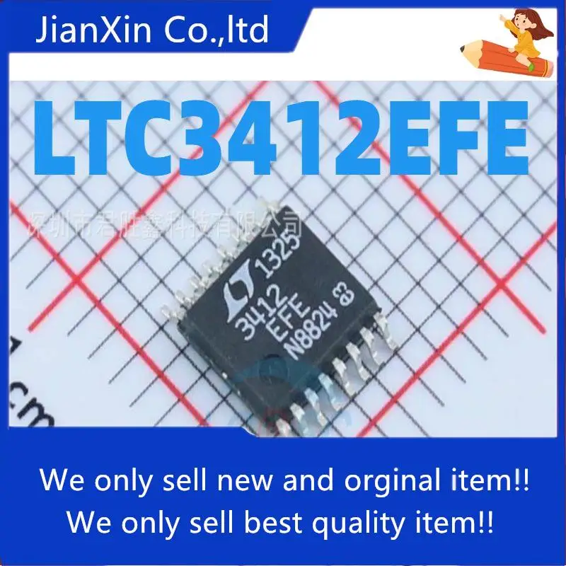 

10pcs 100% orginal new LTC3412EFELT3412EFELT3412TSSOP-16