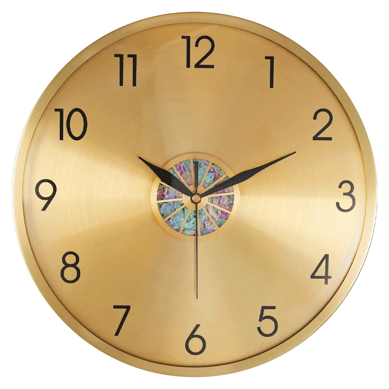 

Настенные часы в скандинавском стиле с бесшумным механизмом, минималистичные украшения для дома, роскошный декоративный антиквариат для гостиной