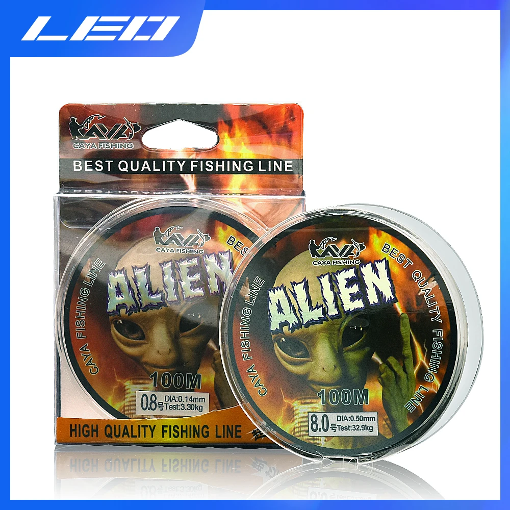 LEO Clear Fishing Wire Line 100M Invisible Hanging Fishing Tools Strong