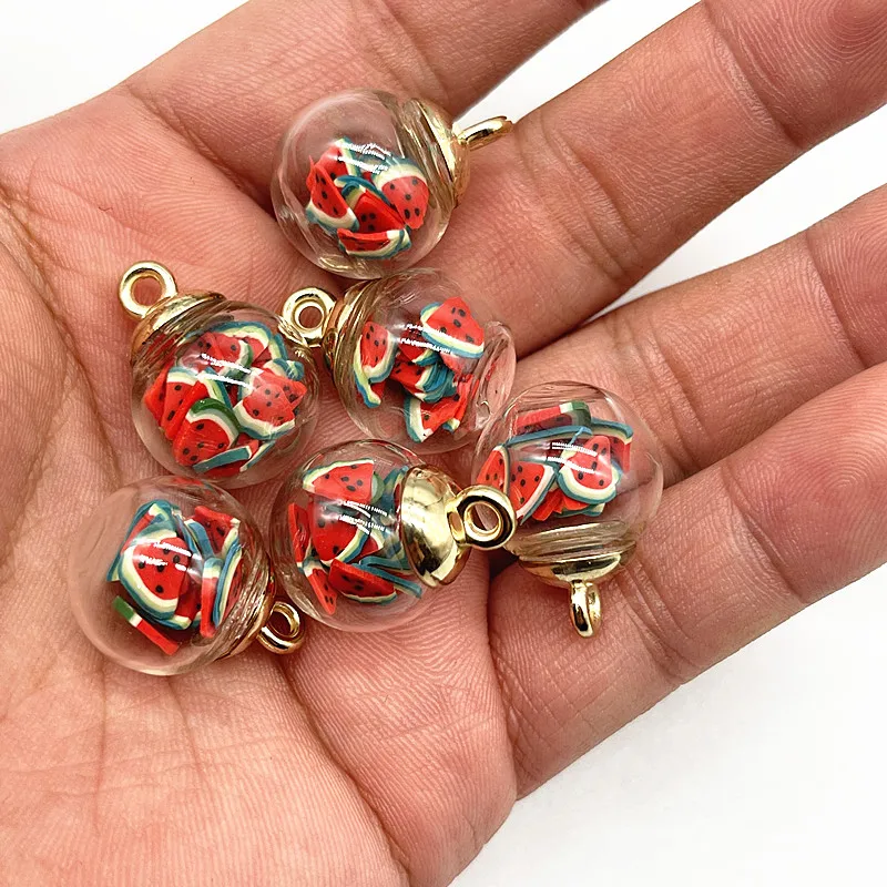 Stiesy 100Pcs Platte Ronde Kleikralen Anker Woord Patroon Zachte Klei Kralen Handgemaakte Polymeer Klei Kralen Voor Diy Armband Sieraden Maken