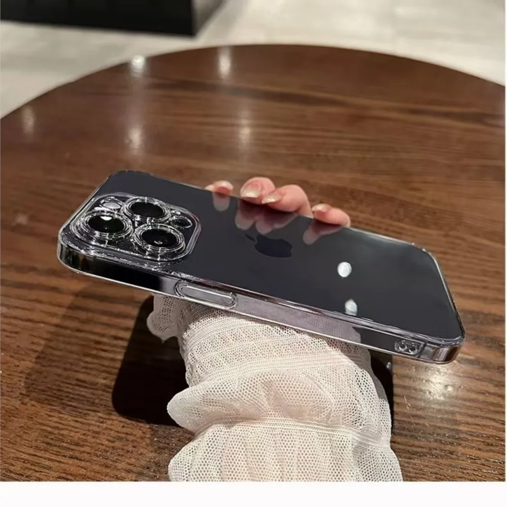 Crystal Clear Silicone Phone Case - Transparent Cover
