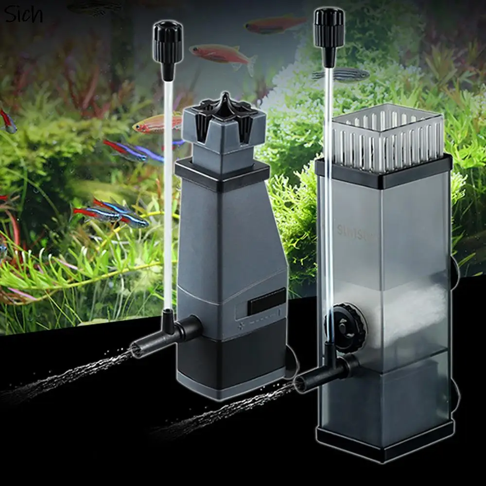 3 In 1 Skimmer Di Superficie Filtro Per Acquario Ossigeno Pompa Per Aria Filtro Per Skimmer Proteico Per Serbatoio Di Pesce Filtro Aquario Oil Slick P