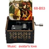 music theme avatar's love anime avatar The Last Airbender Decorative home office Musical Boxes Gift TV fans family kids toy 4