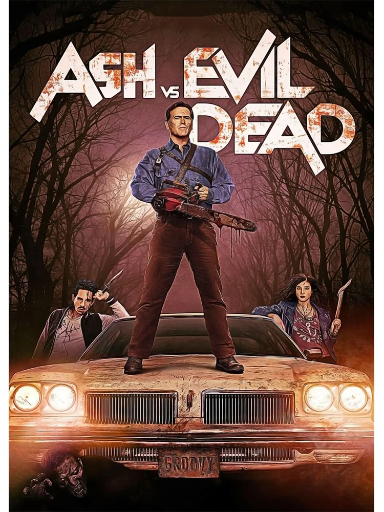 thumbnail image 1 of The Evil Dead Wall Poster Classic Horror Movie Canvas Painting Print and Picture for Modern Family Living Room Bar Home Decor, 1 of 5