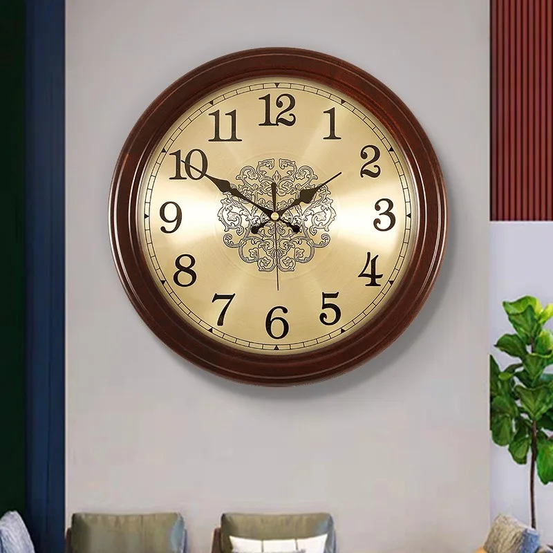 

Modern Design Wall Clock Living Room Simple Bedroom Light Luxury Wall Clock Interior Art Aesthetic Reloj De Pared Home Decor