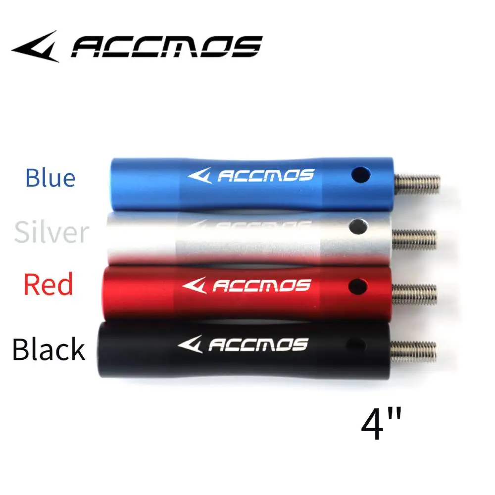 

ACCMOS Stabilizer 4" Extender CNC 6061 Aluminum Recurve Bow Accessories Target Archery