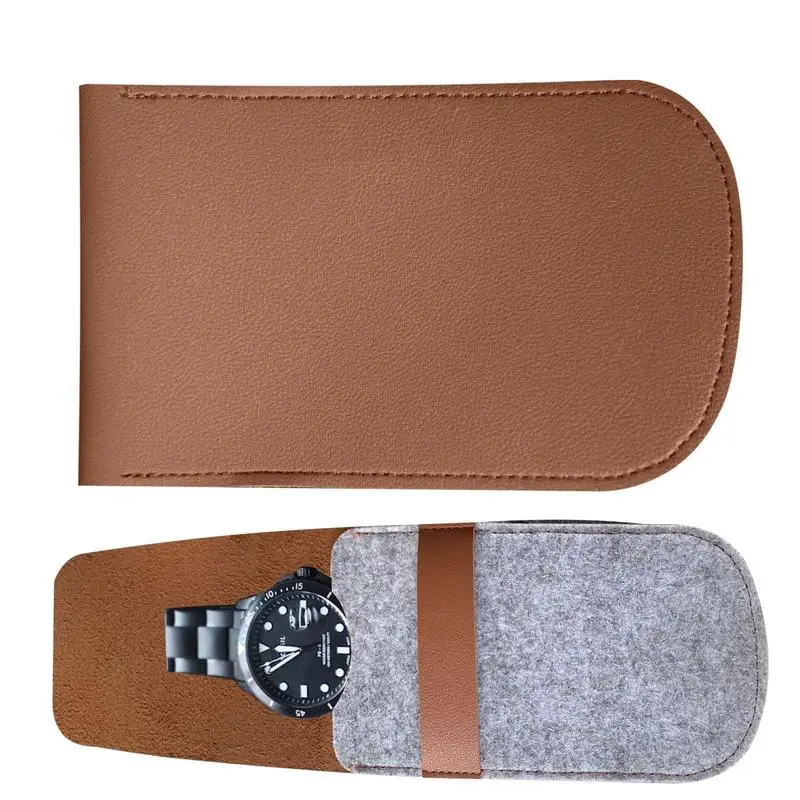 Rouleau De Voyage Pour Montres En Cuir PU - Contient 6 Montres, Anti-rayures - Neuf Avec étiquettes