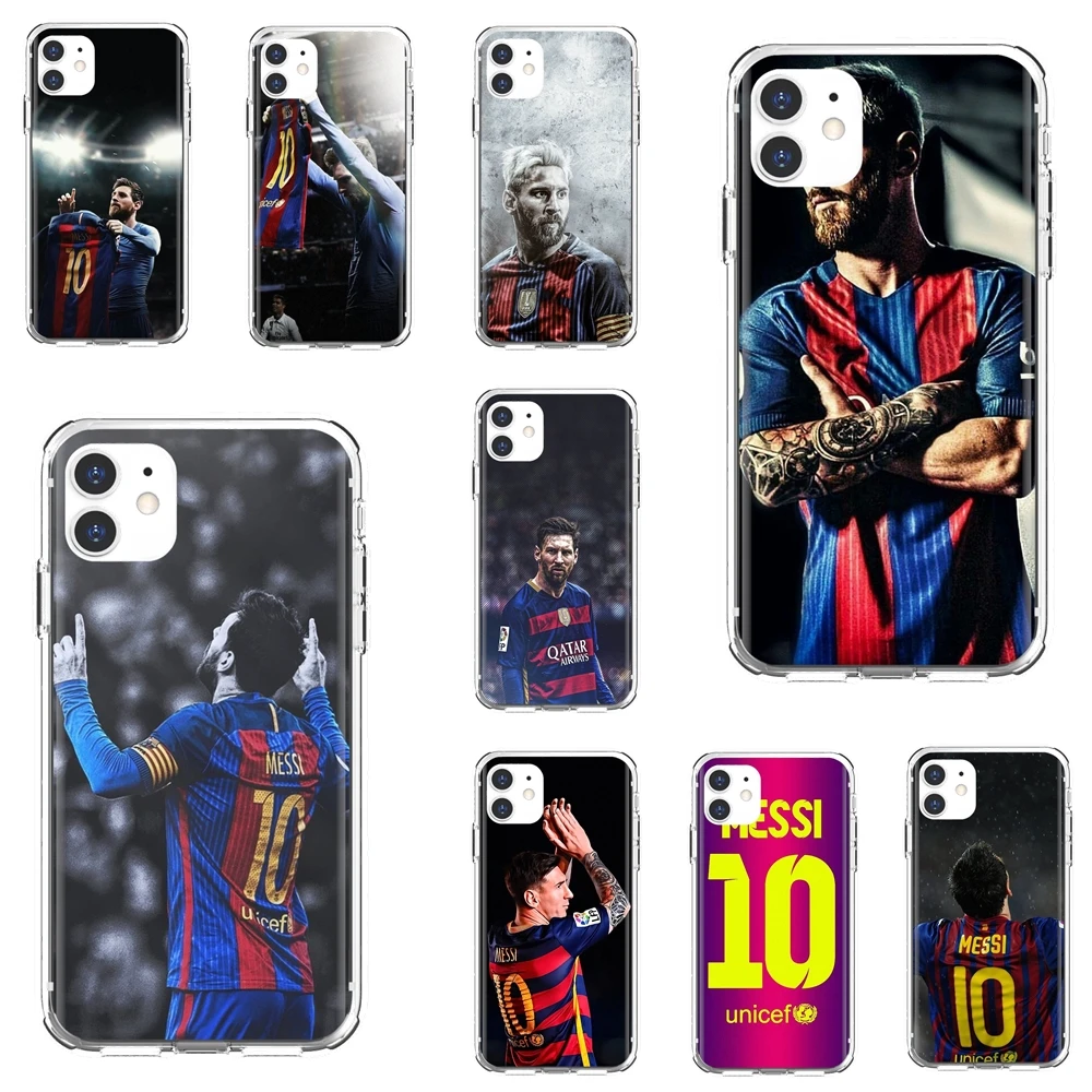 Прозрачный чехол из ТПУ для Samsung Galaxy Note 3 4 5 8 9 S3 S4 S5 Mini S6 S7 Edge S8 S9 S10 Plus lionel-messi |