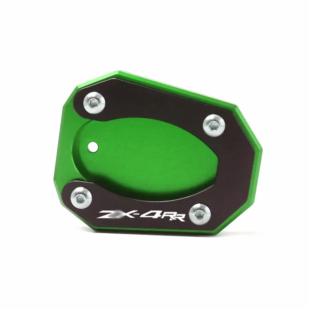 For ZX-4R ZX-4RR  Motorcycles Kickstand Side Stand Enlarge Extension Pad ZX 4R ZX4RR Accessories_voghion.com