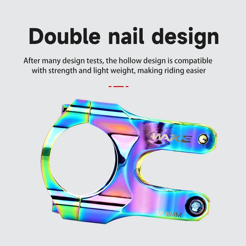 Bicycle Stem Wake Mtb Power Stem Road Bike Mountain Bicycle Bridge Short Power 31.8mm 35mm Road Handlebar Table Adjustable Stem Riser Cycling