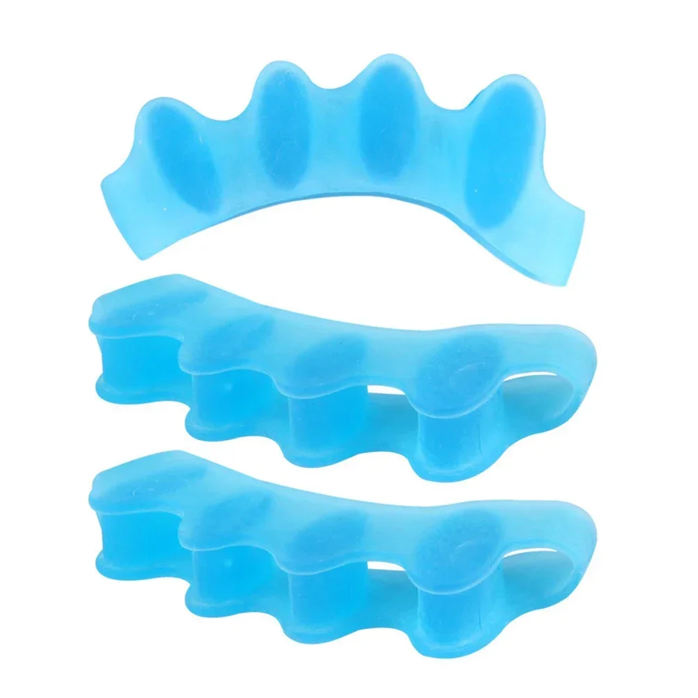 Lot de 2 séparateurs d'oignons en silicone souple, outil de soin des pieds_voghion.com