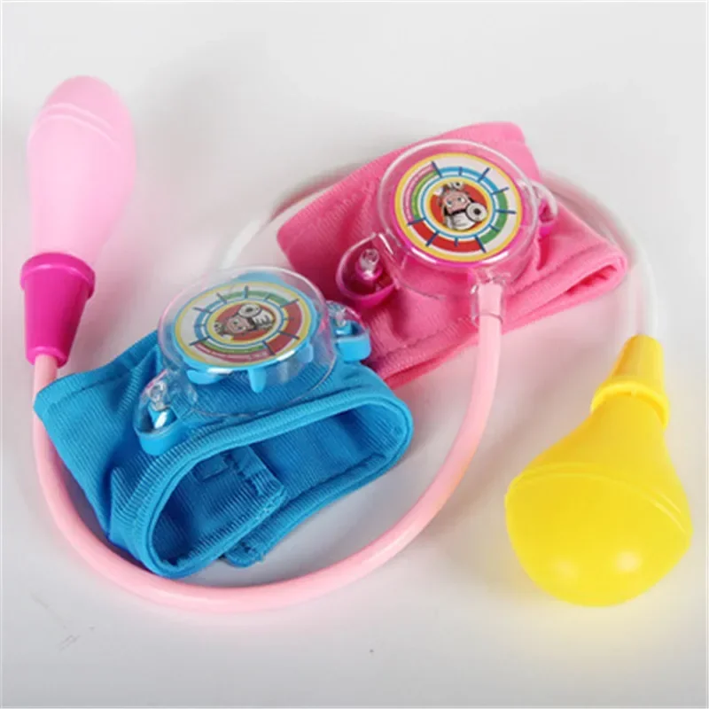 Baby Blood Pressure Toys Simulation Life Family Doctor Cosplay Nurse Toys Medicine Blood Pressure Meter Kids Play Equipment