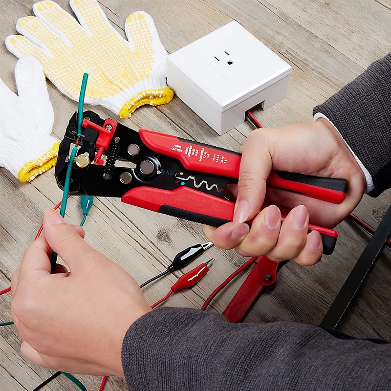 Professional Electrician Wire Tool Cable Wire Stripper Cutter Crimper Automatic Multifunctional Crimping Stripping Plier Tools wire stripper tools,multi functional tools,electrician tools