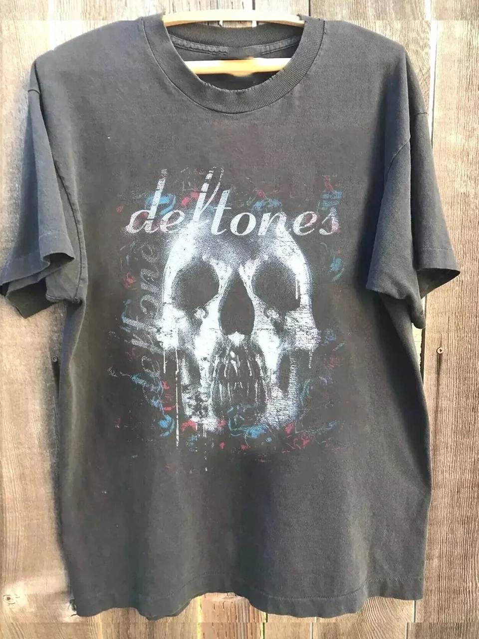 Deftones Around The Fur Graphic Cotton Tee - Summer Hip Hop Band Fashion